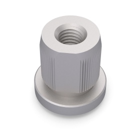 RSI-F190B1 | Адаптер М10, D22 для трубы D28 F-190-B-1 — деталь адаптера крупным планом.