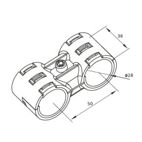 Эскиз: кронштейн DF8B с усиленными вставками