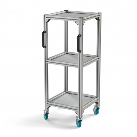 Стойка подкатная 500х500х1300 на колесах