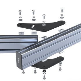 Инженерно рассчитанный диапазон поворота боковых панелей — до 30° — позволяет оптимизировать обзор и погружение в симрейсинг.