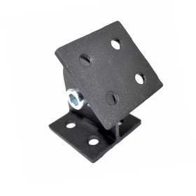 Стальной шарнирный соединитель к профилям 60х60
