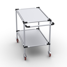 RSI-MST-900x600x900-2 | Стойка подкатная 900х600х900 2 полки изображение 6