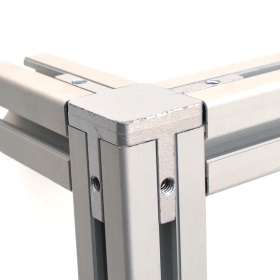 Угловое соединение профилей 40х40, соединителем на 3 стороны, арт. 2067