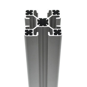 Профиль конструкционный, анодированный с пазом 10 мм, облегченный