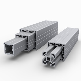 Профили телескопические алюминиевые 60х60