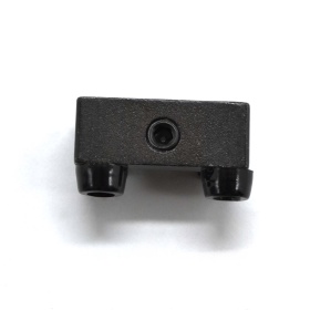 Стальной упор с пластиковыми демпферами на профильные направляющие TRH25