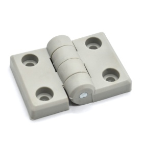 3016-GRAY | Петля дверная пластиковая, для профилей 45х45, серая