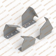 SPFS30-60/3090 | Комплект (4 шт.) угловых соединителей 30/60 градусов к профилям 30х90 мм