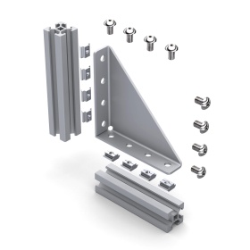 8007s | Стальной угловой соединитель 20х80 мм усиленный изображение 5