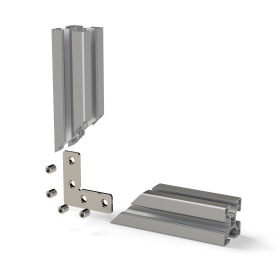 325.1200A.01 | Внутренний угловой соединитель 90 градусов (комплект с вставками) , паз 8 мм изображение 3