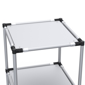 RSI-MST-600x600x1300-3 | Стойка подкатная 600х600х1300 3 полки изображение 4