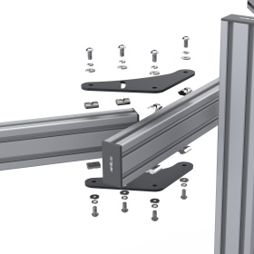 Пошаговая инструкция сборки трипл скрина — последовательность монтажа профилей и крепежа