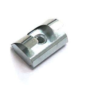 арт. 2A11.A11A.01 сухарь с фиксатором М4 для станочных профилей с пазом 10 мм