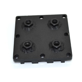 TS-8080-Connector | Соединитель стальной к телескопическому профилю 80х80 для шарниров 80х80 изображение 8