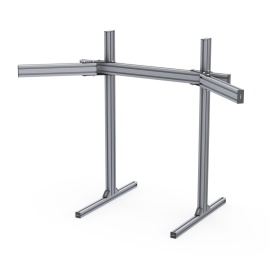 RSI-TRIPLE-SCREEN-4040-S10-A | Трипл скрин для симрейсинга (серия 40 паз 10 мм) Анодированный