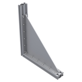 Стальной сварной уголок 330 мм равнобедренный