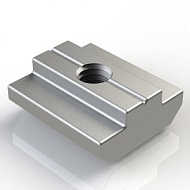 5070 | Сухарь пазовый, паз 8, М6, серия 40