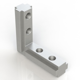 Соединитель угловой для алюминиевых профилей, паз 8