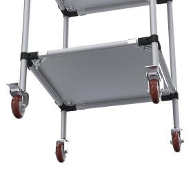 RSI-MST-600x600x900-2 | Стойка подкатная 600х600х900 2 полки изображение 2