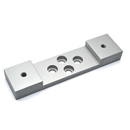 6241 | Двойной держатель роликов, паз 8 мм, к профилям 40х80