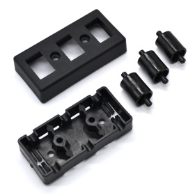 Блок роликов 40х80 мм без направляющей в разборе