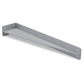 Сварной длинный уголок 450 мм с ребром жесткости для алюминиевого профиля серии 30