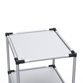 RSI-MST-700x600x1300-3 | Стойка подкатная 700х600х1300 3 полки изображение 5