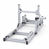 RSI-COCKPIT-4040-S10-SL-BP | Кокпит для симрейсинга облегченный (серия 40 паз 10 мм) Без покрытия