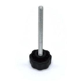 Фиксатор с пластиковой ручкой и резьбой М5х60 мм