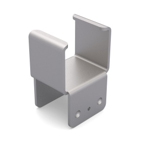 FH-2033D — кронштейн для соединения трубы с направляющей STE-33.