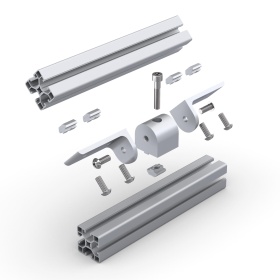 6108 | Поворотная опора 90 град. серия 40 изображение 7