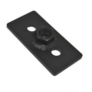 7033-сталь-М16 | Опорная плита стальная сварная  M16-50х100