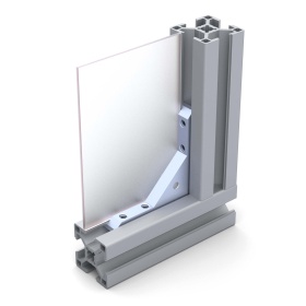 2131 | Внутренний угловой соединитель для монтажа панелей, паз 8 изображение 0