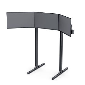 Трипл‑скрин — общий вид в сборе с тремя мониторами