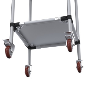 RSI-MST-500x500x900-2 | Стойка подкатная 500х500х900 2 полки изображение 4
