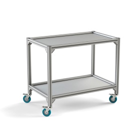 RSI-1008-600х1000х850-2 | Стойка подкатная 600х1000х850 2 полки