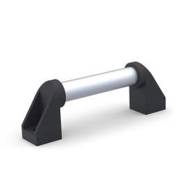 Ручка дверная, комбинированная, длина 200 мм