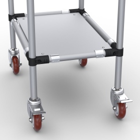 RSI-MST-600x400x900-2 | Стойка подкатная 600х400х900 2 полки изображение 2