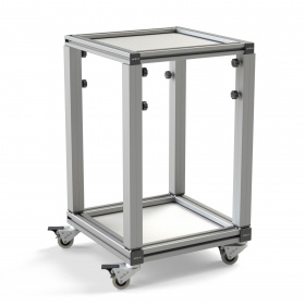 Передвижной стол 400х400 мм с регулировкой высоты