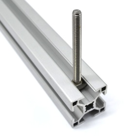 Установка Т-болта М6х60 в профиле 30х30