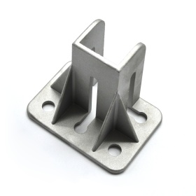RSI-7204B | Фундаментная опора, алюминиевая, для профиля 40x40, крепление с краю изображение 4