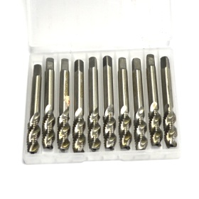 Метчики из быстрорежущей стали М8 однопроходные, со спиральным канавками