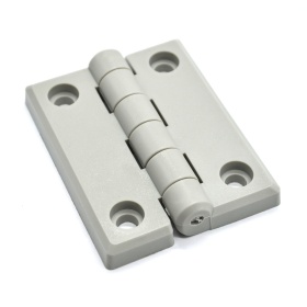 3017-GRAY | Петля дверная пластиковая, для профилей 50х50, серая