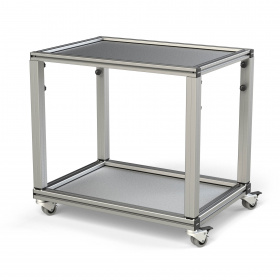 Мобильный передвижной стол 700х500 мм с регулировкой по высоте