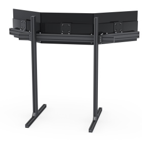 RSI-TRIPLE-SCREEN-4040-S10-BLACK — трипл скрин для симрейсинга, чёрный