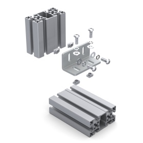 8505s | Стальной угловой соединитель 50х100 мм изображение 3