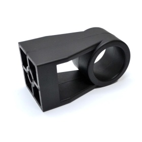 Вид кронштейна HB-D28-CENTER, центральный кронштейн для ручек из трубы D28