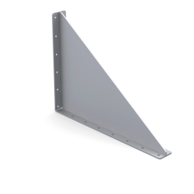 Большой сварной стальной уголок ребра жесткости 4 мм для алюминиевых профилей серии 30