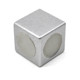 Алюминиевый соединитель на две стороны для профиля 20х20