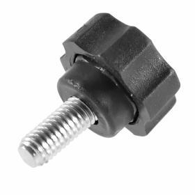 Барашек-фиксатор, пластиковая ручка D21, М6х15